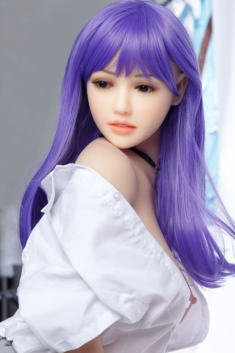 Секс-лялька fei - фото 5 | lovedoll Секс-лялька fei з фіолетовим волоссям