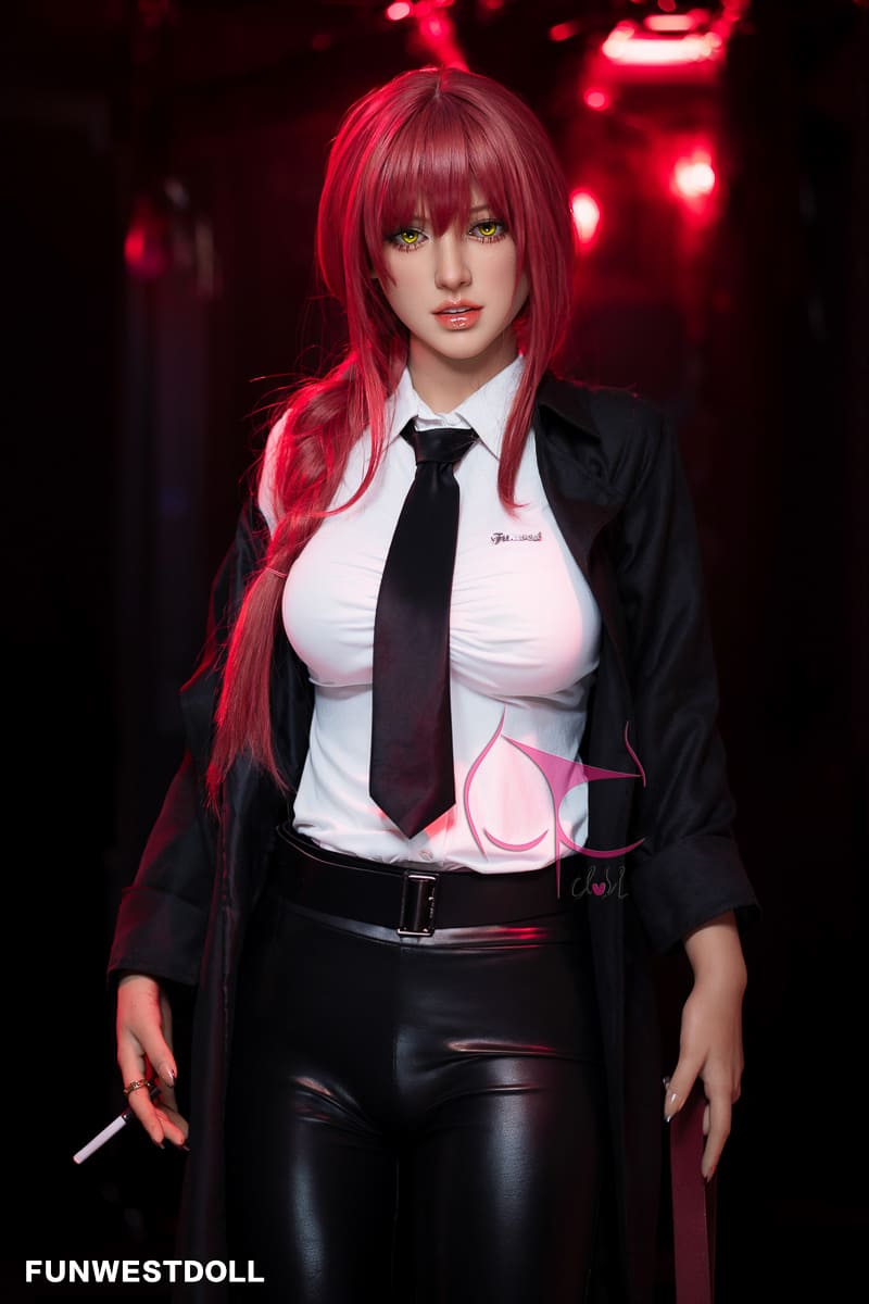 Секс-лялька makima - фото 9 | lovedoll Секс-лялька makima в костюмі та з сигаретою