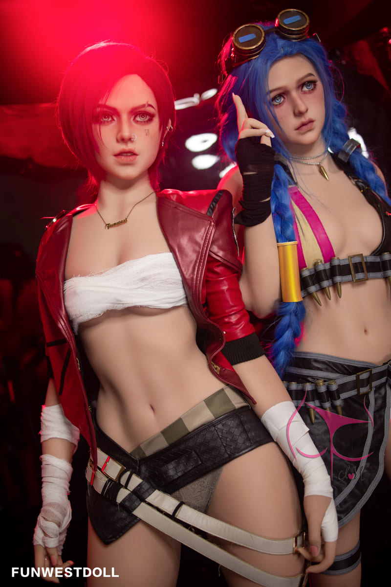 Секс-лялька vi - фото 27 | lovedoll Секс-лялька vi в аніме костюмах з іншою лялькою