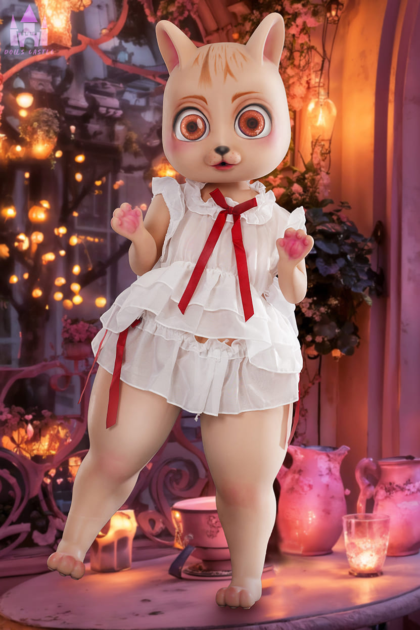 Секс-лялька bearrie - фото 21 | lovedoll Секс-лялька bearrie в білому еротичному костюмі