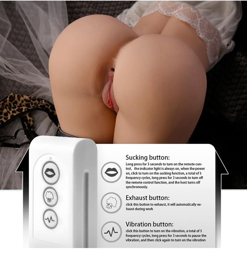 Мастурбатор 11,8 кг - фото 2 | lovedoll Мастурбатор 11,8 кг з голою вагіною та анусом