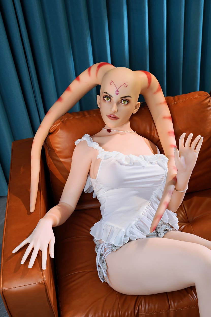 Секс-лялька waltraud - фото 3 | lovedoll Секс-лялька waltraud з відростками на голові