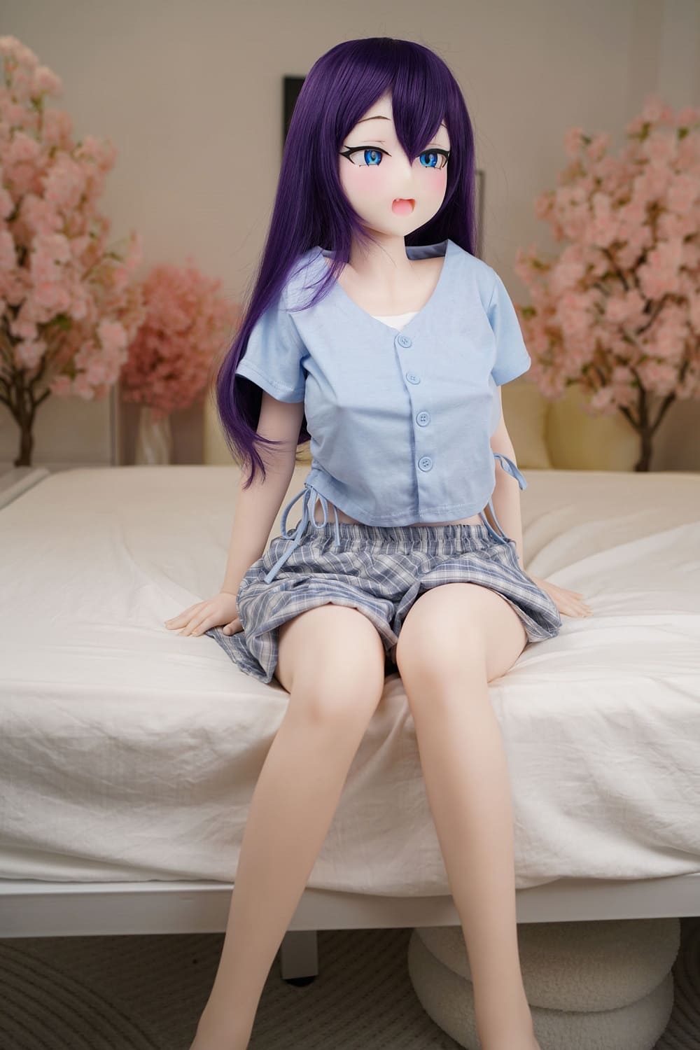 Секс-лялька anna - фото 1 | lovedoll Секс-лялька anna аніме з фіолетовим волоссям