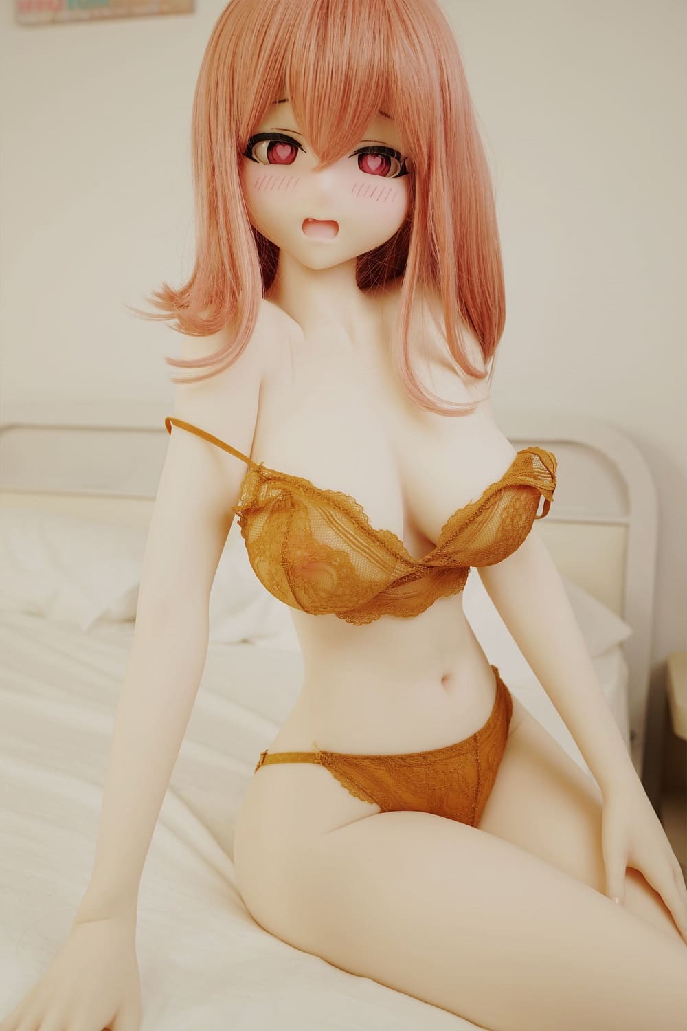 Секс-лялька sora - фото 8 | lovedoll Секс-лялька sora в бюстгальтері зі спущеними бретелями