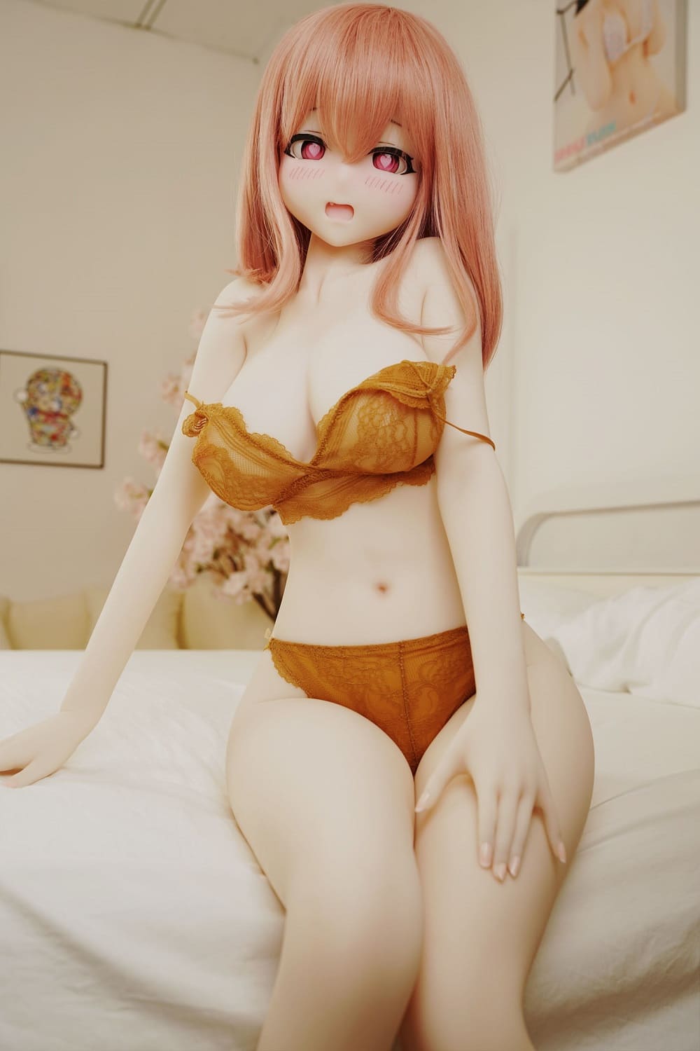 Секс-лялька sora - фото 9 | lovedoll Секс-лялька sora аніме руда в білизні