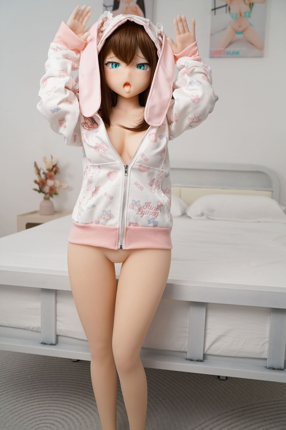 Секс-лялька veska - фото 2 | lovedoll Секс-лялька veska в кофті з вушками
