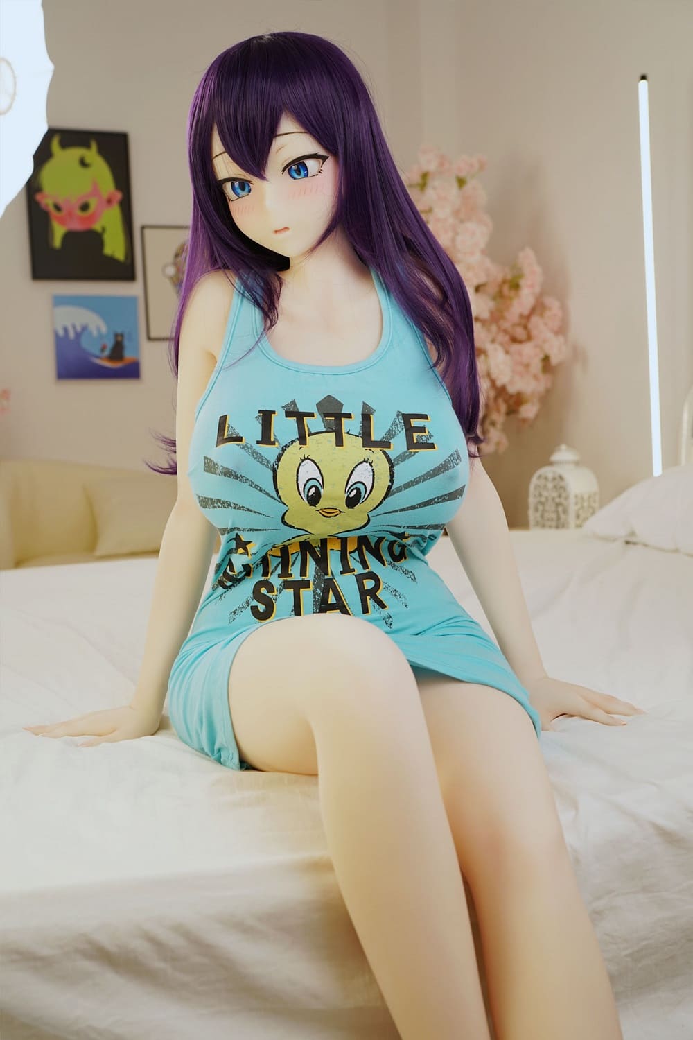 Секс-лялька tsukari - фото 4 | lovedoll Секс-лялька tsukari аніме на ліжку