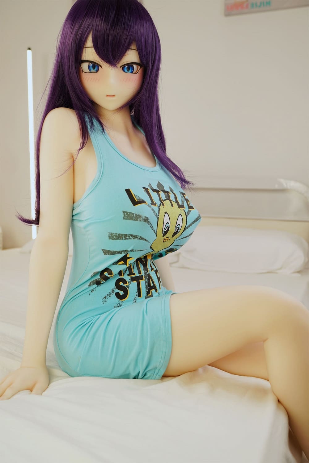 Секс-лялька tsukari - фото 6 | lovedoll Секс-лялька tsukari аніме з фіолетовим волоссям