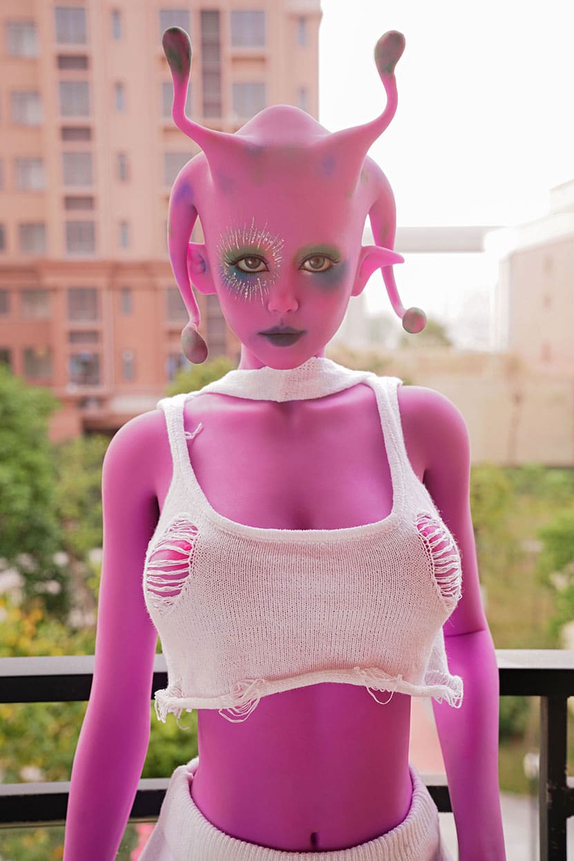 Секс-лялька jayla - фото 2 | lovedoll Секс-лялька jayla з бузковою шкірою