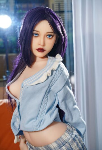 Секс-лялька karina - фото 5 | lovedoll Секс-лялька karina у блакитній кофтині