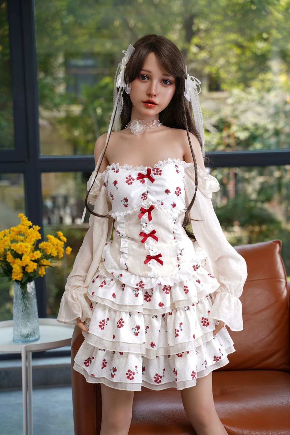 Секс-лялька marie - фото 3 | lovedoll Секс-лялька marie стоїть у сукні