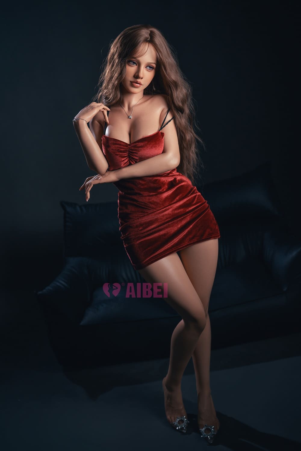Секс-лялька regina - фото 5 | lovedoll Секс-лялька regina в короткій червоній сукні