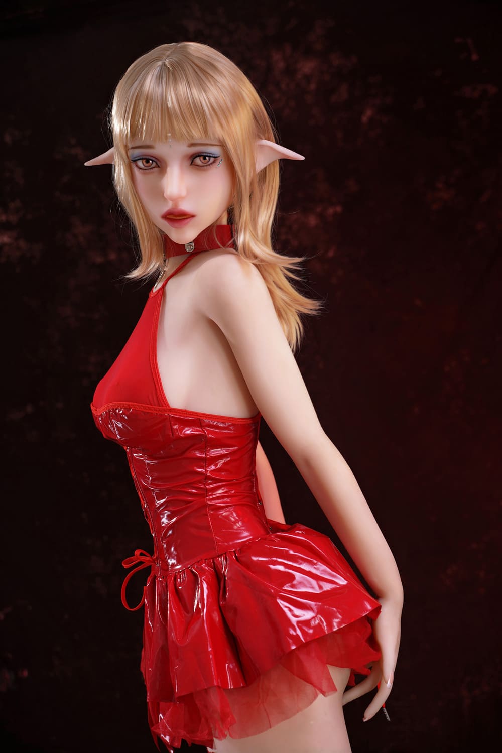 Секс-лялька elsa - фото 4 | lovedoll Секс-лялька elsa ельфійка у червоній сукні
