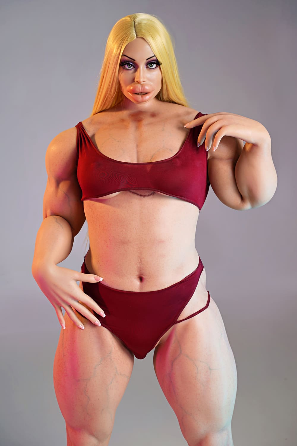 Секс-лялька tavia - фото 5 | lovedoll Секс-лялька tavia м’язиста, з великими губами